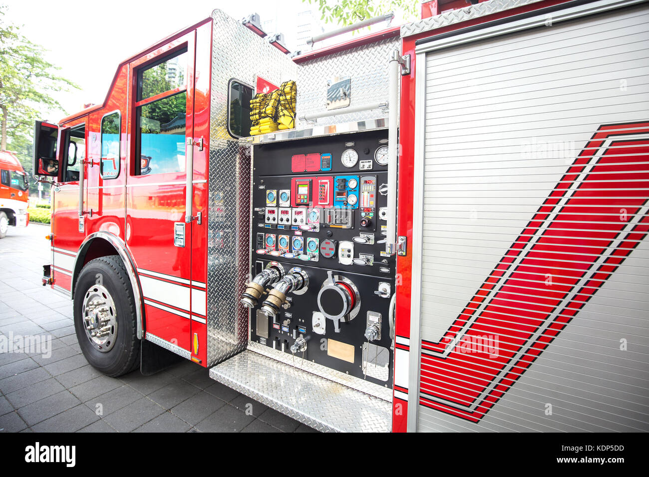 Fire Engine Detail High Resolution Stock Photography and Images - Alamy