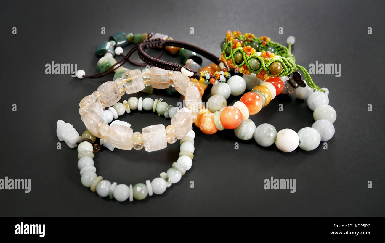 Beaded Bracelets High Resolution Stock Photography and Images - Alamy