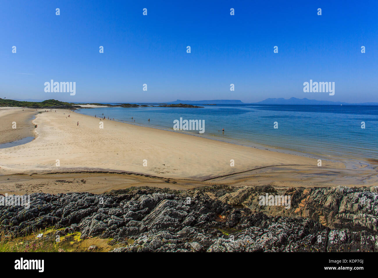 Camusdarach Beach Near Arisaig And Mallaig On The West Coast Of