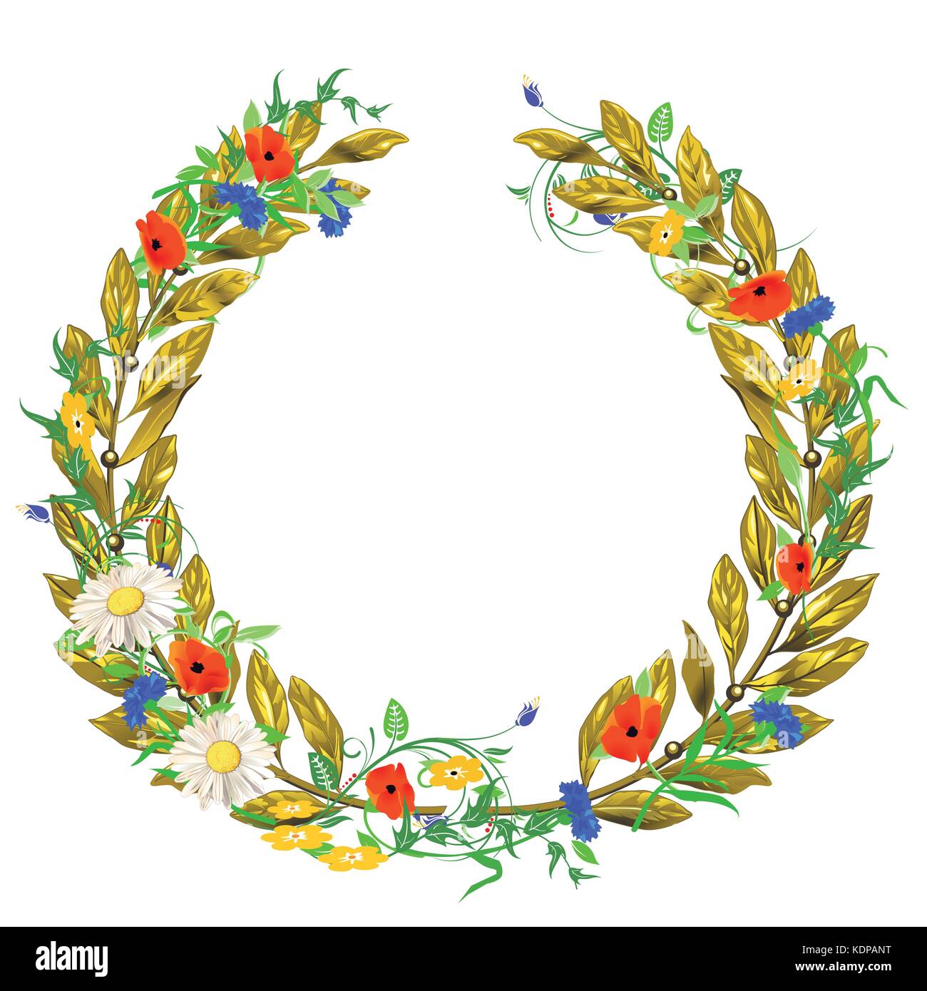 Laurel wreath Stock Vector Images - Alamy