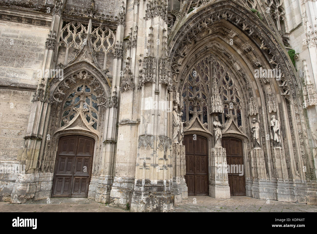 Abbaye de la Trinite, Vendôme,  Loire Valley, France Stock Photo