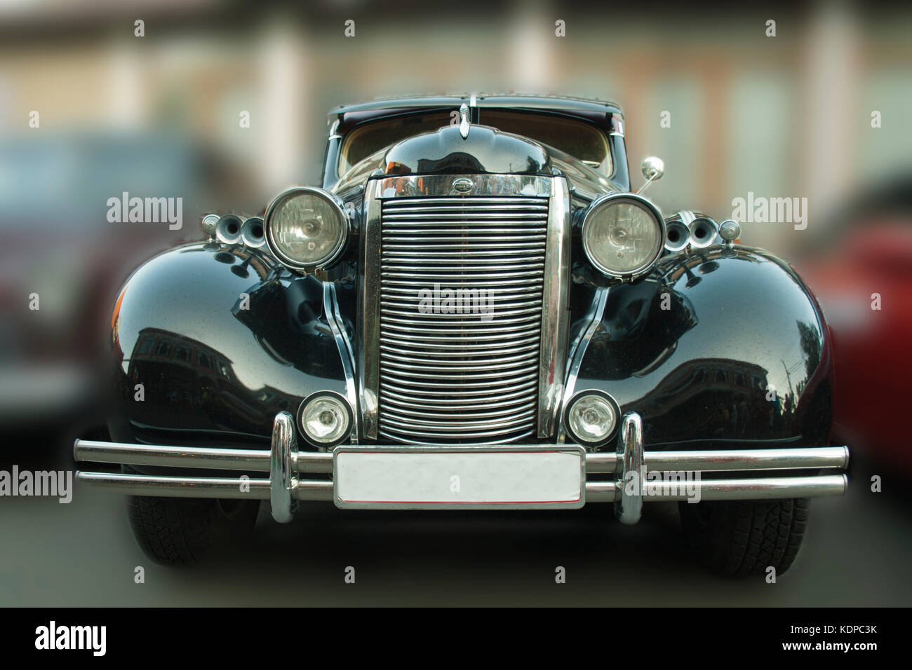 Picture of the black 1938 Chevrolet Stock Photo
