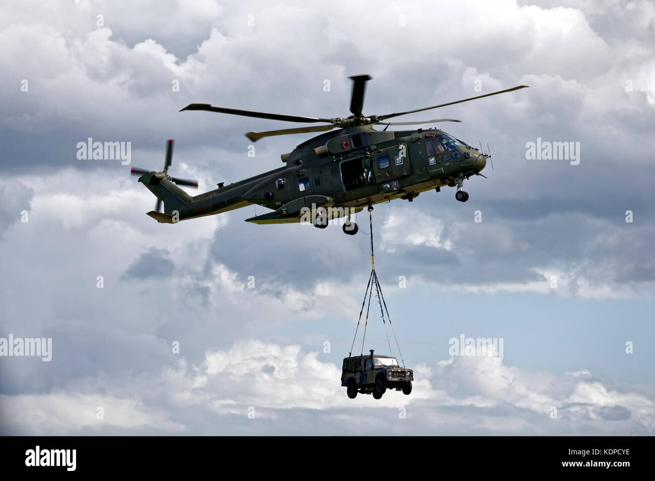 AgustaWestland Merlin HC.3  ZJ137  C/N 50195 Stock Photo