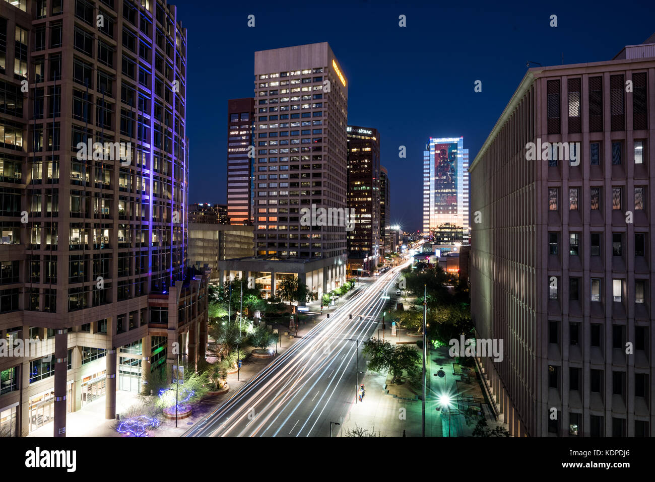 Downtown Phoenix Buildings Stock Photo