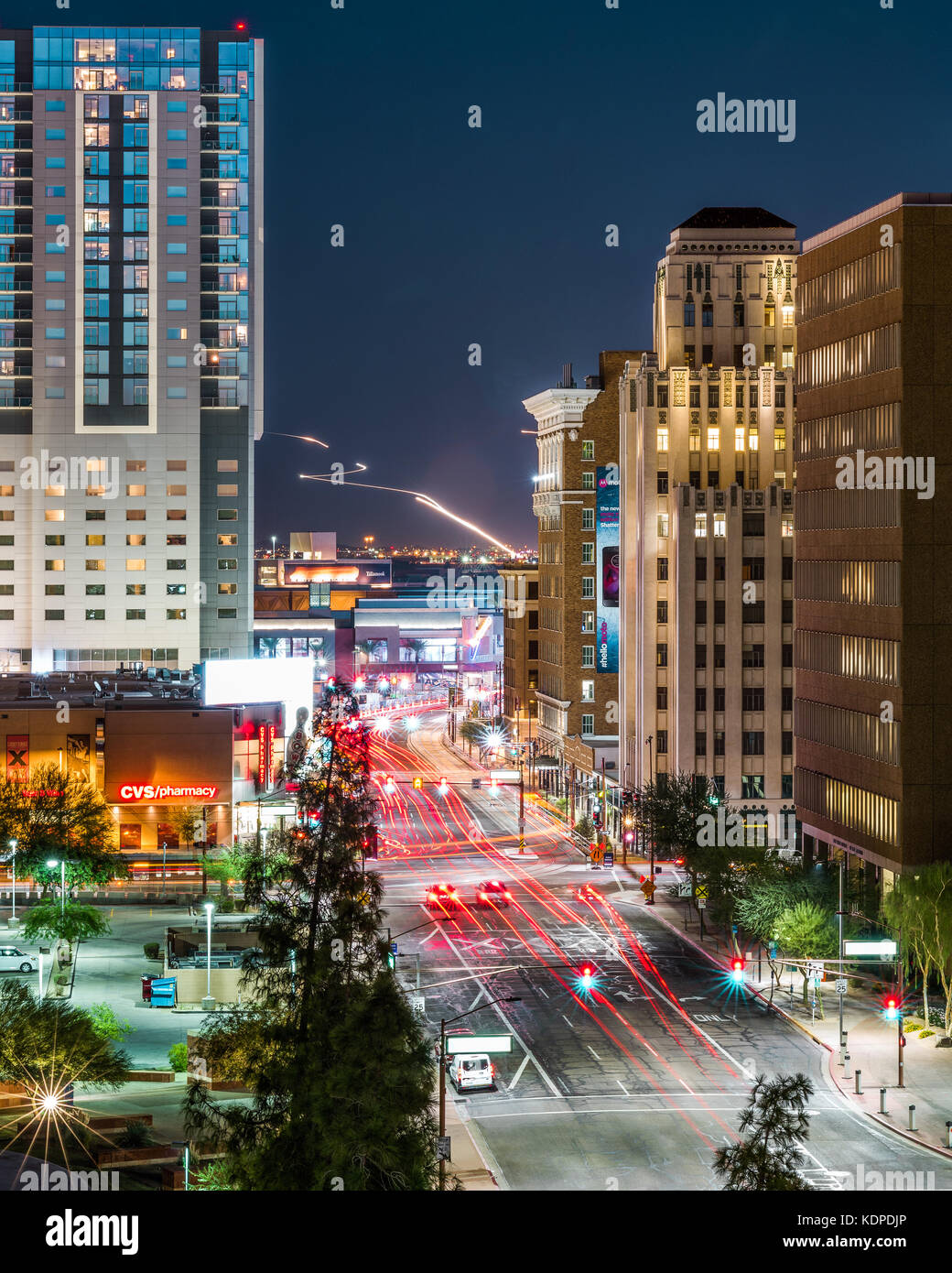 Downtown Phoenix Buildings Stock Photo