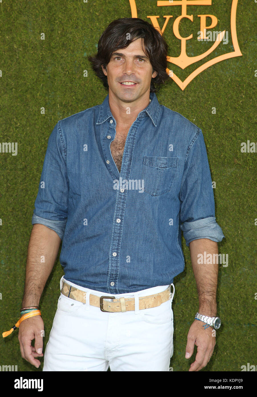 Pacific Palisades, California, USA. 14th Oct, 2017. Nacho Figueras. 8th Annual Veuve Clicquot Polo Classic held at at Will Rogers State Historic Park. Credit: ZUMA Press, Inc./Alamy Live News Stock Photo