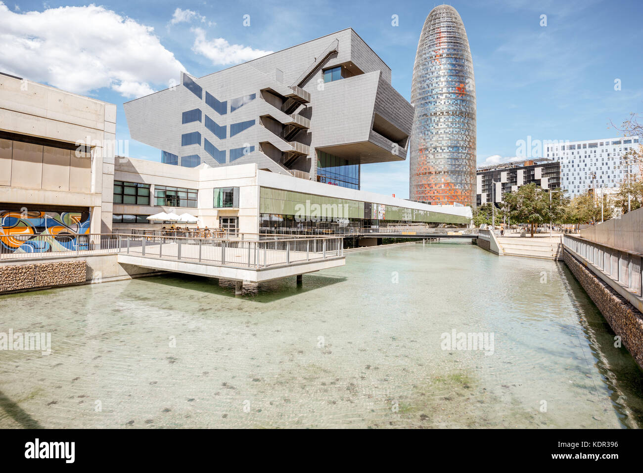 Design museum in Barcelona Stock Photo Alamy