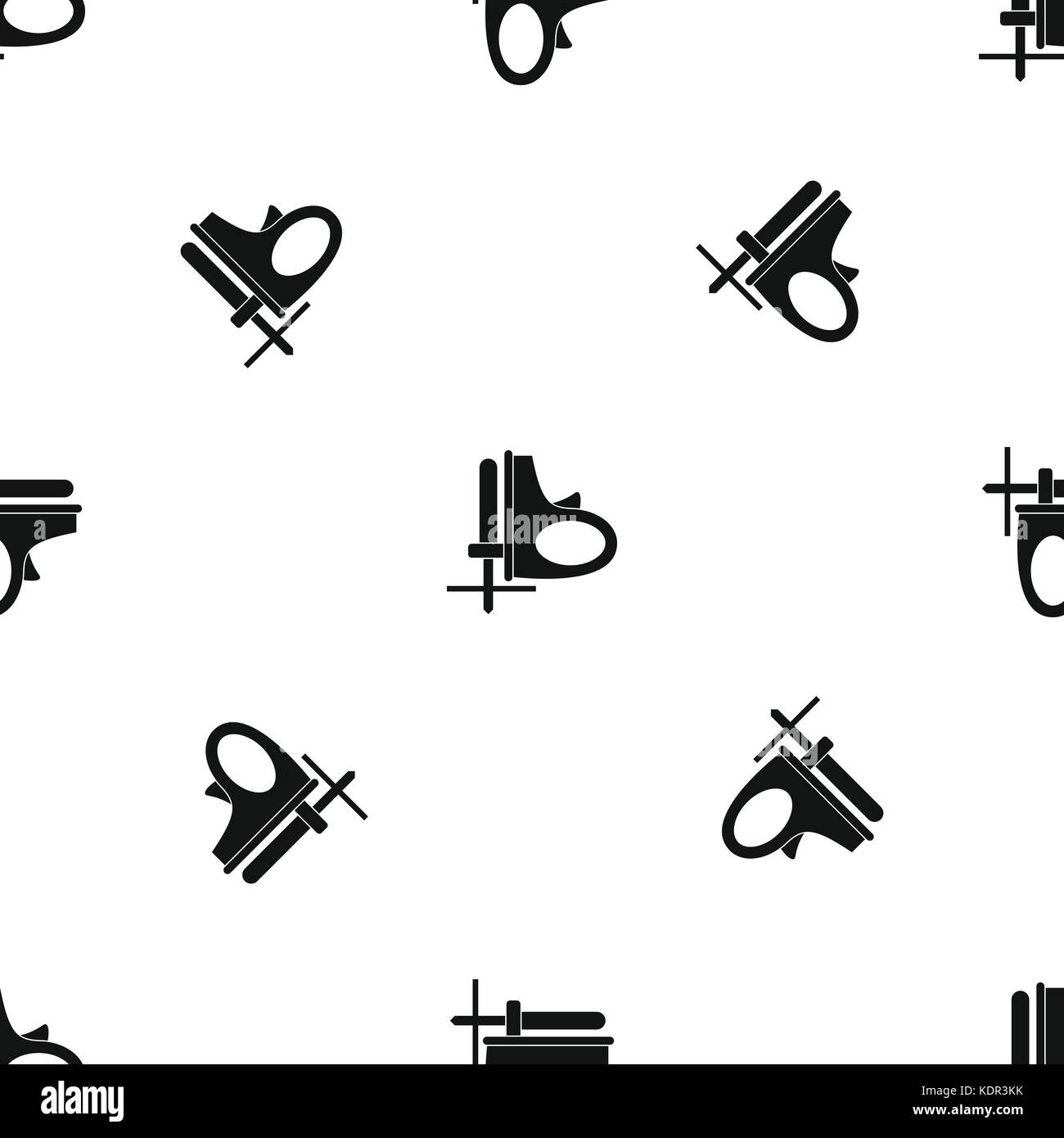 Cordless reciprocating saw pattern seamless black Stock Vector Image ...