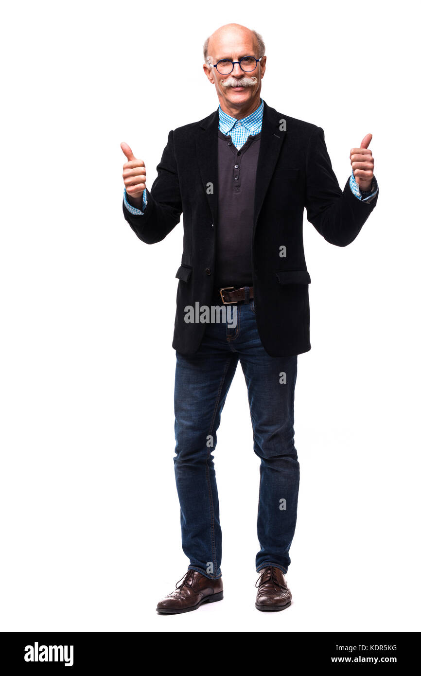 Older man full body cutout hi-res stock photography and images - Alamy