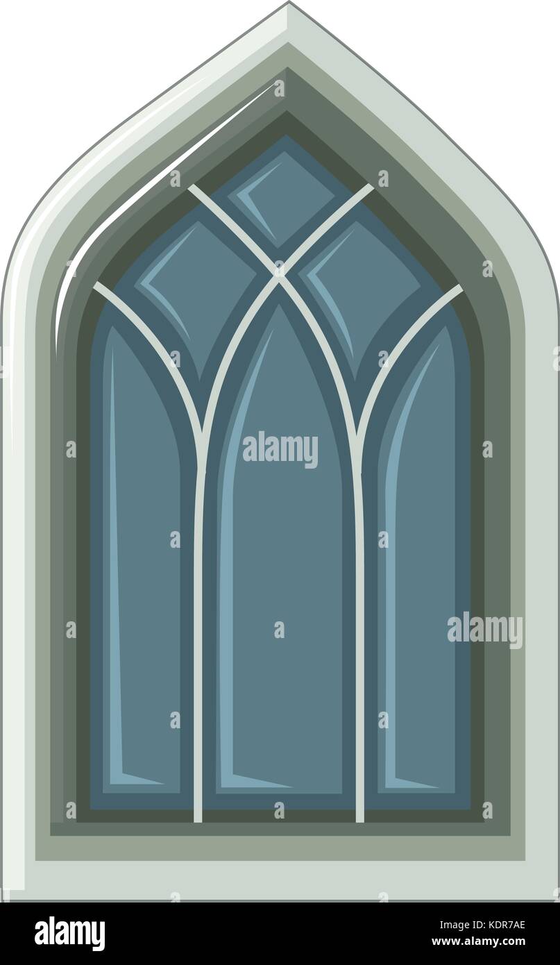 Old fashioned style of window on white illustration Stock Vector Image ...