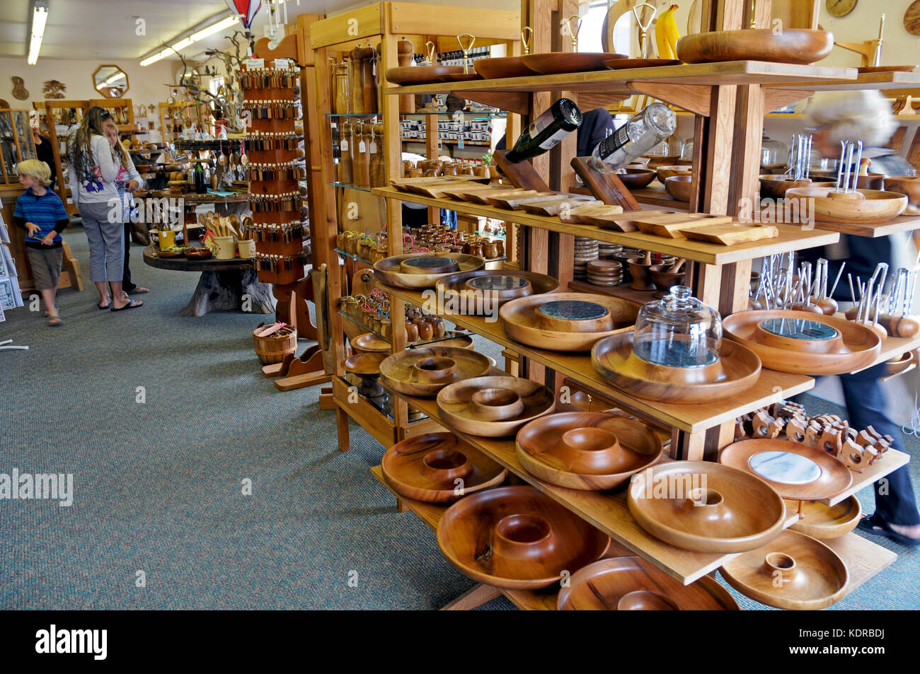 Myrtlewood store, Oregon Stock Photo