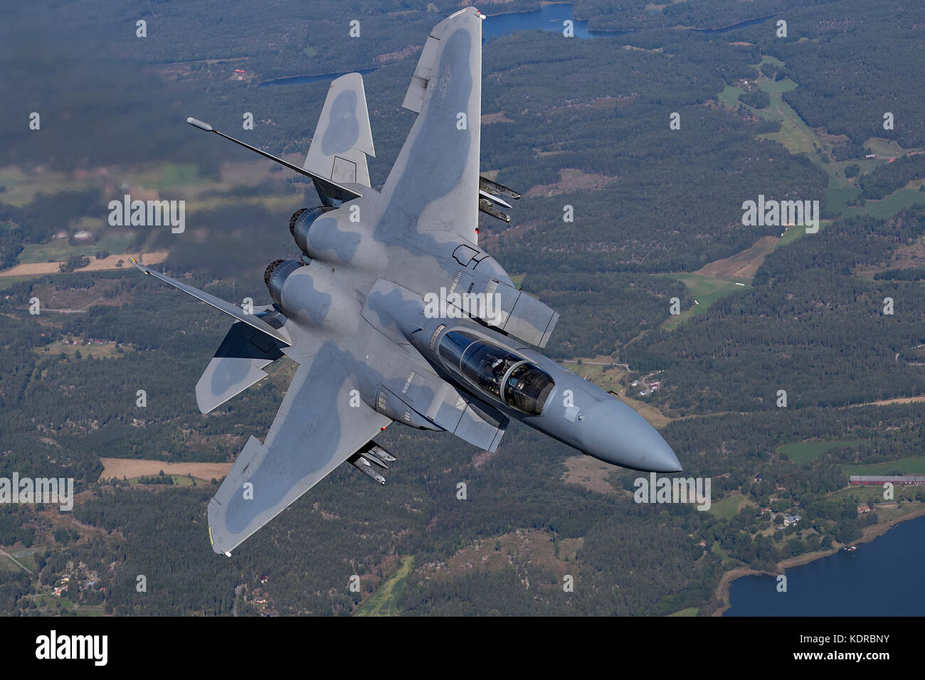 McDonnell Douglas F-15 Strike eagle Stock Photo