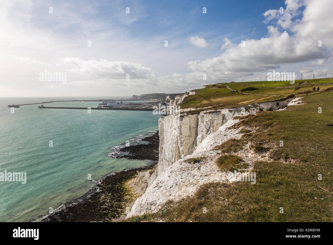 The White Cliffs of Dover Stock Photo Alamy