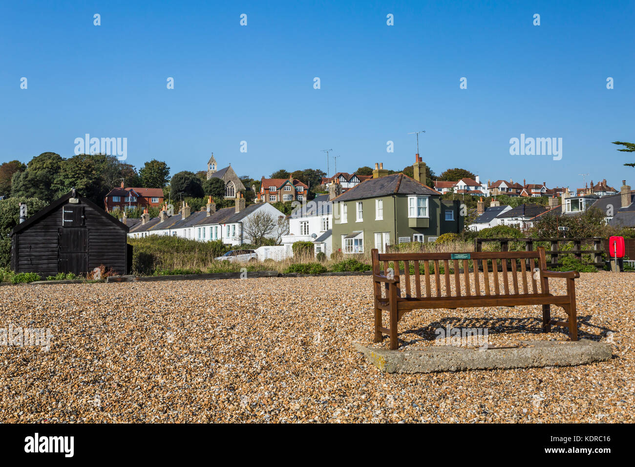 Oldstairs bay and st margarets bay, KENT.UK Stock Photo