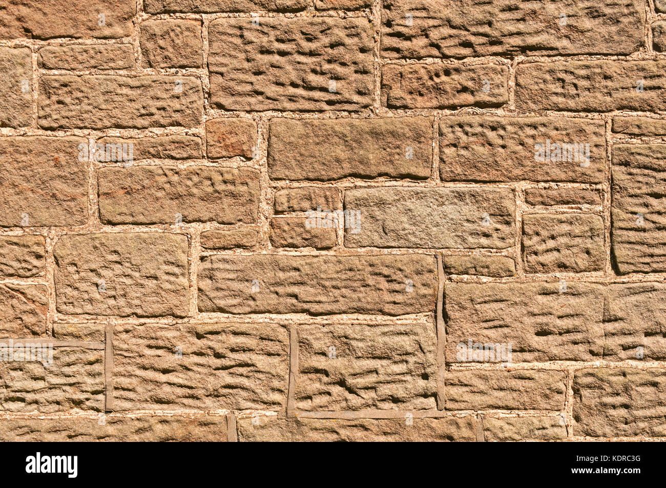 Stone Block Wall Background Stock Photo - Alamy
