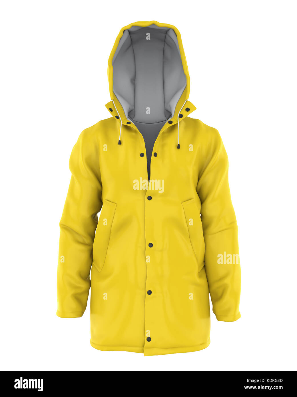 Rain Coat Isolated Stock Photo Alamy