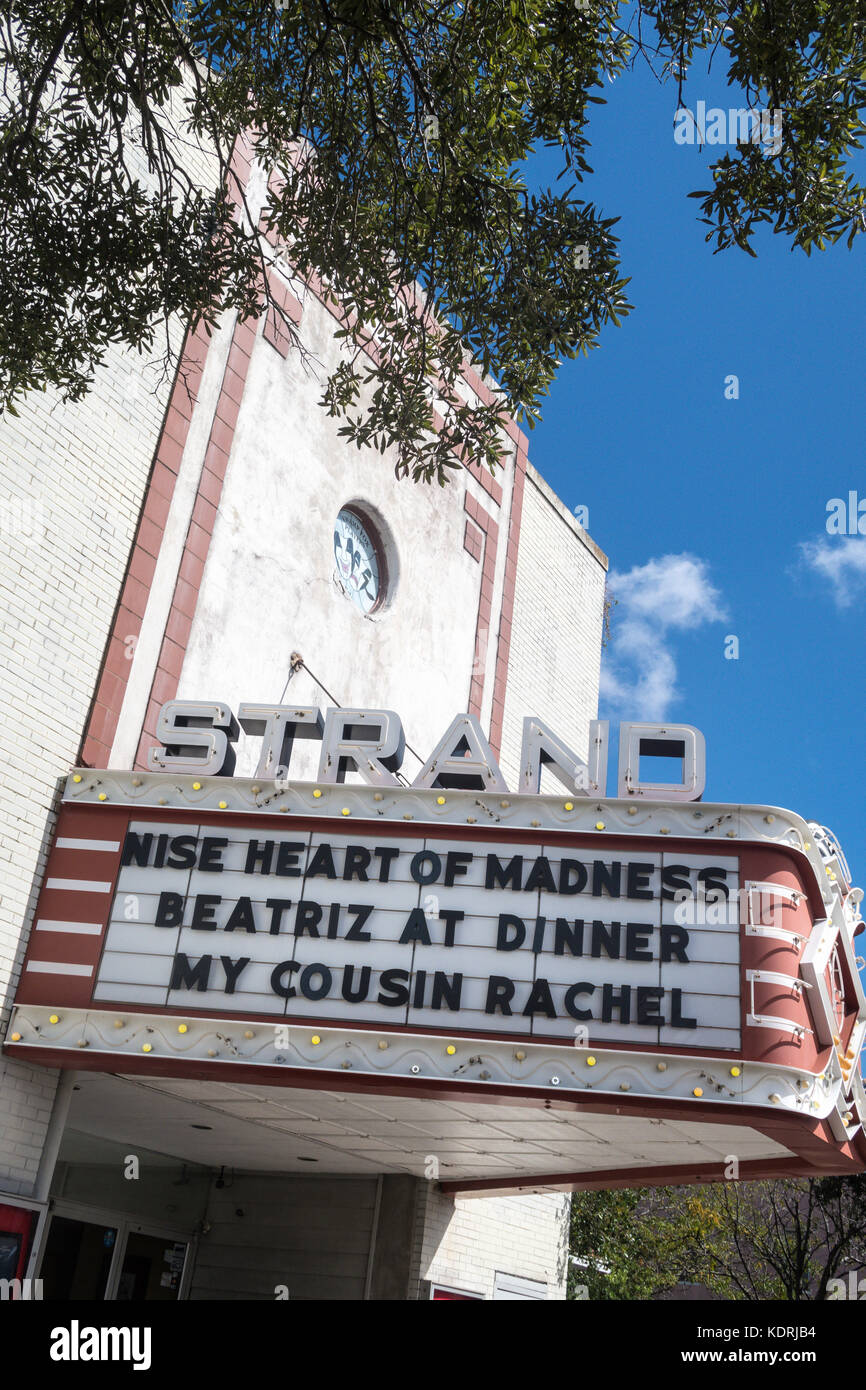 Strand Theater in South Carolina, USA Stock Photo Alamy