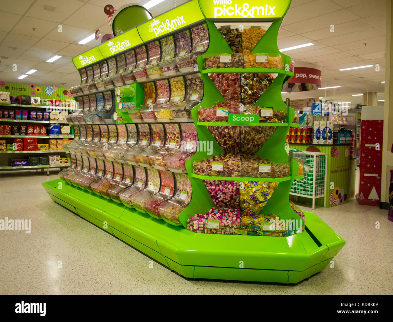 Candyking Pick n Mix Stand Stock Photo - Alamy