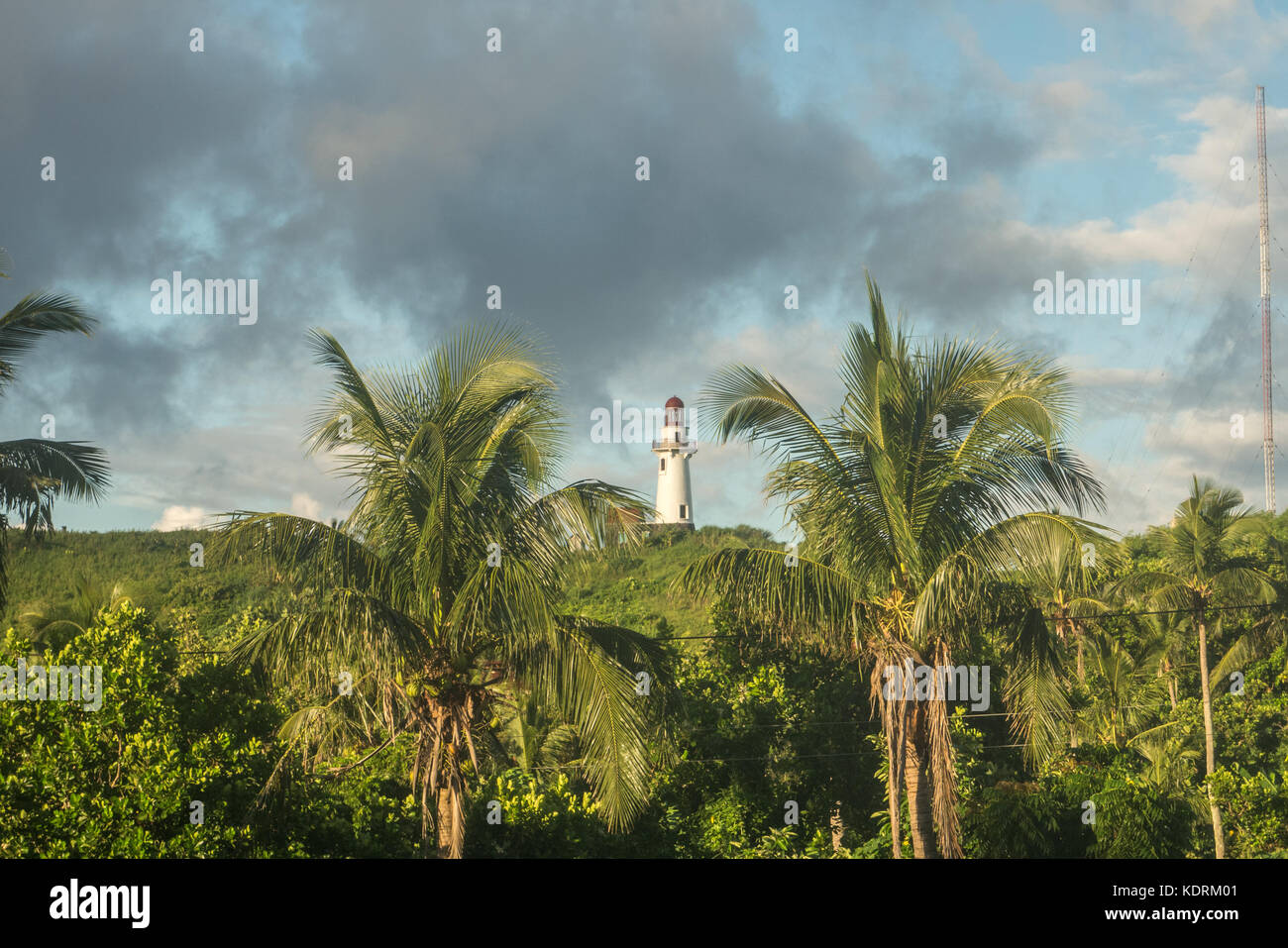 Lighthous at Basco, Batanes, Philippines Stock Photo