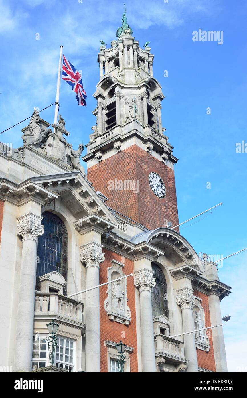 Colchester Town Hall Stock Photo Alamy