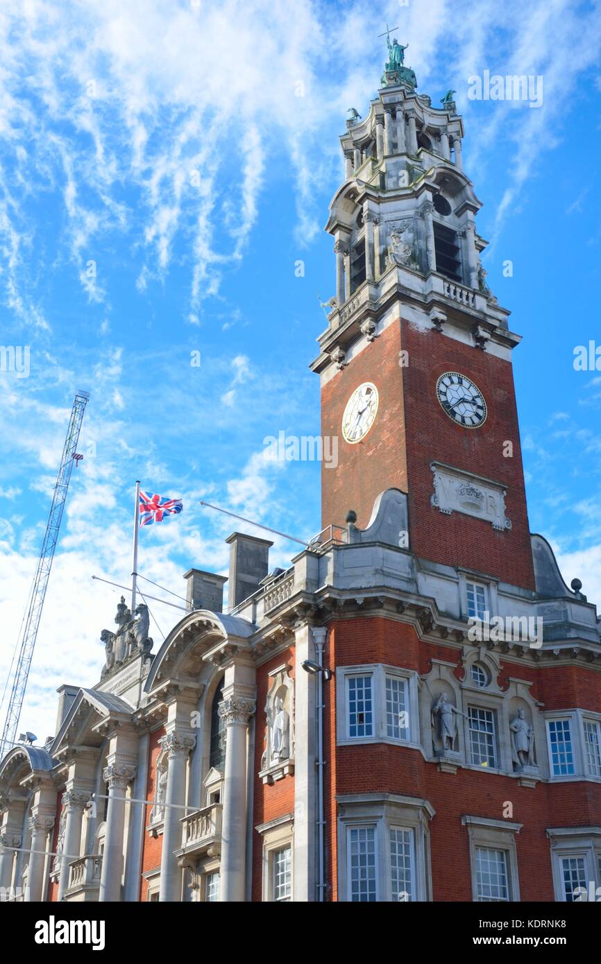Town Hall in Colchester Essex Stock Photo Alamy