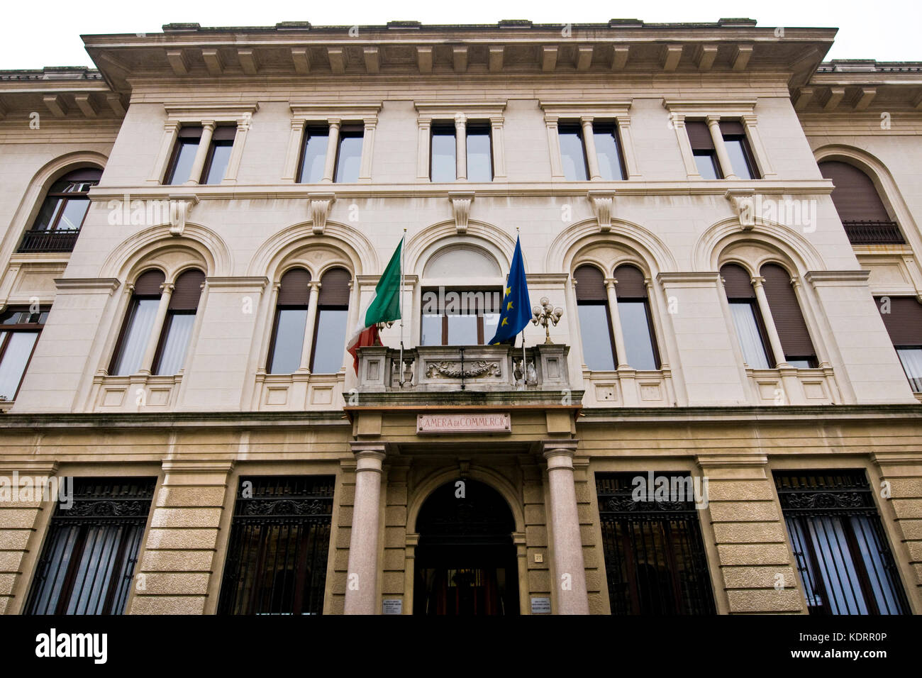 Camera di commercio, Pavia, Italy Stock Photo - Alamy