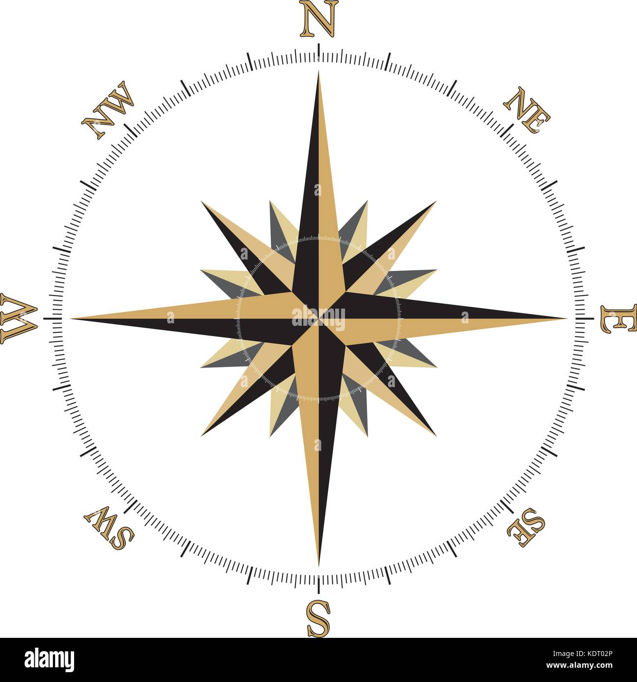 Compass vector illustration Stock Vector Image & Art Alamy