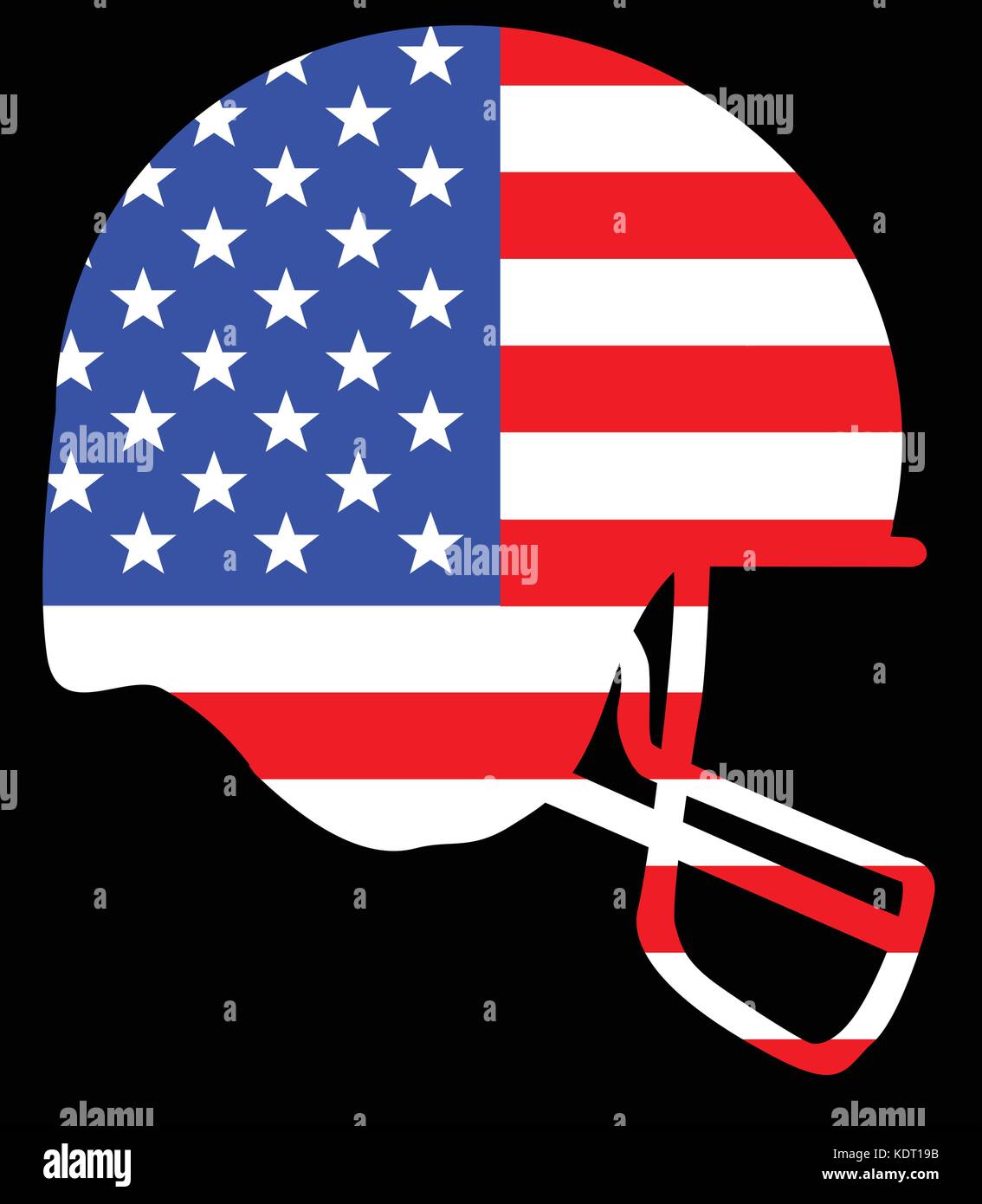 Football helmet outline sketch hi-res stock photography and images - Alamy