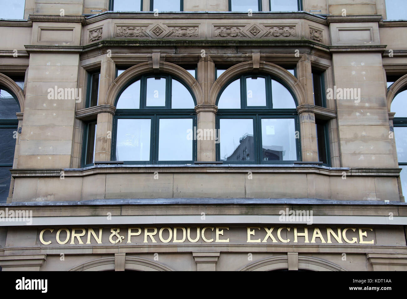 Corn and Produce Exchange building in Manchester Stock Photo Alamy