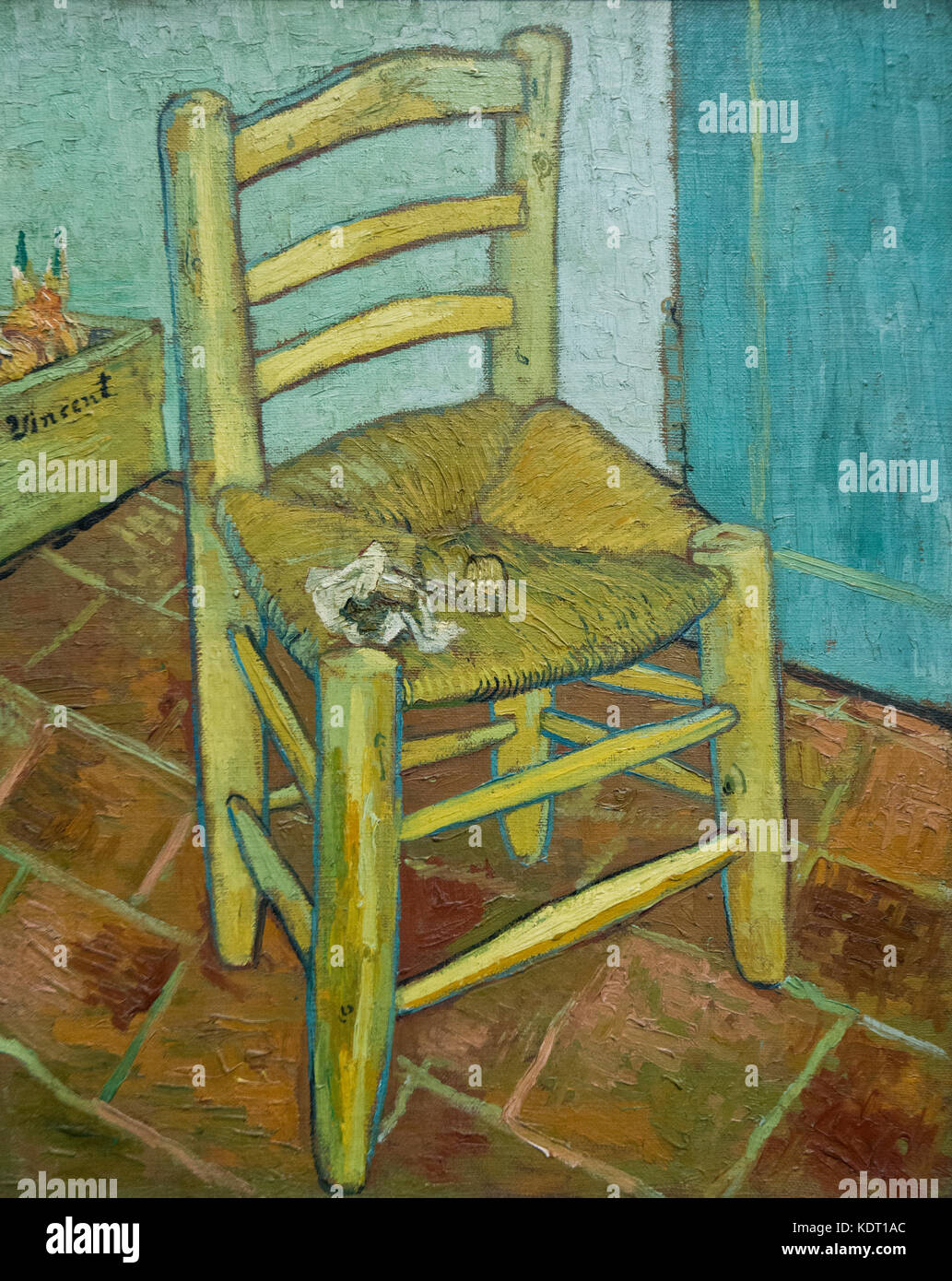 Van goghs chair 1888 artist hires stock photography and images Alamy