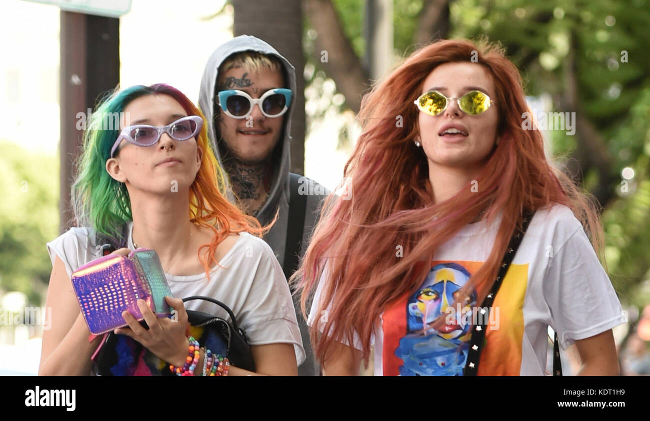 Bella Thorne meets Lil Peep to do some shopping in Hollywood Featuring Bella Thorne, Dani Bella Thorne meets Lil Peep to do some shopping in Hollywood Featuring Bella Thorne, Dani