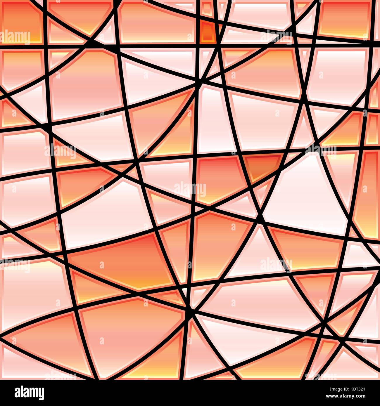 abstract vector stained-glass mosaic background Stock Vector Image ...