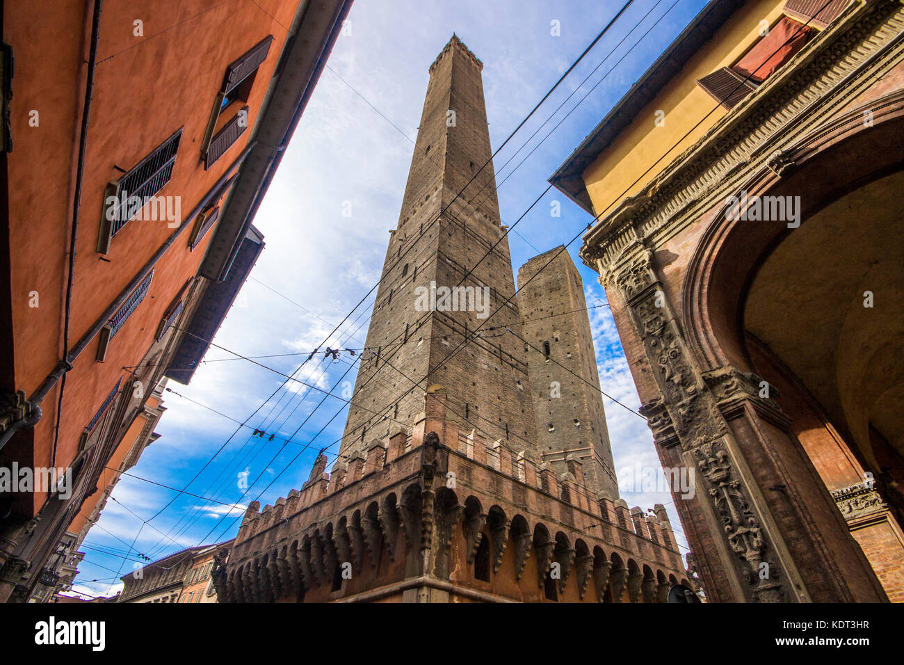 The leaning towers of bologna hires stock photography and images Alamy