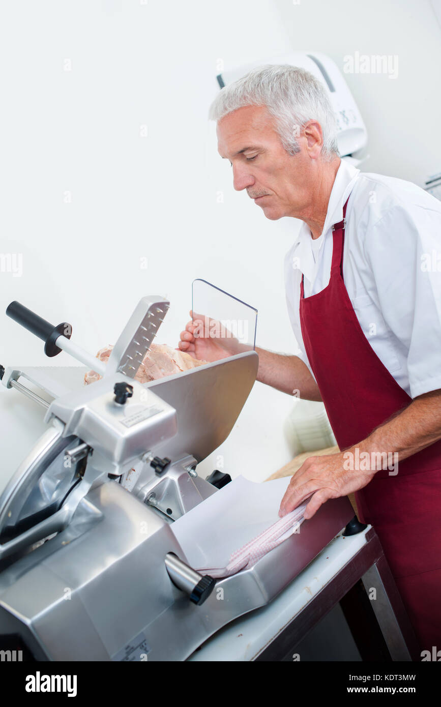Ham slicing machine High Resolution Stock Photography and Images - Alamy