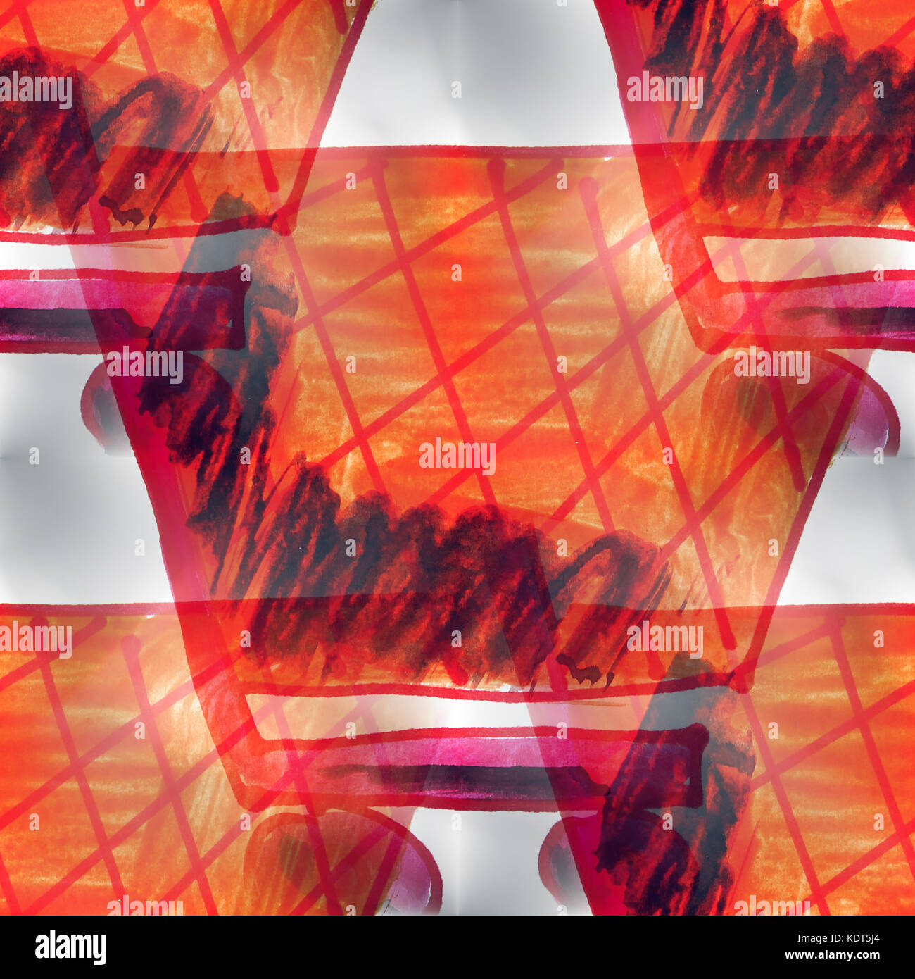 Mural background seamless shopping cart pattern background te Stock ...