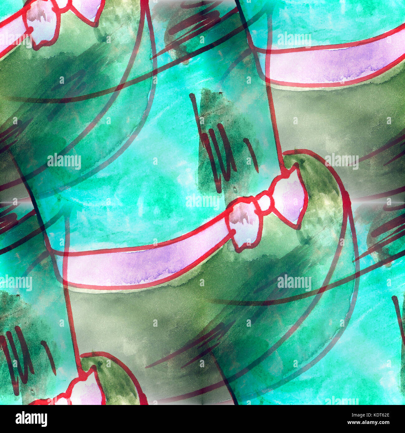 mural-background-seamless-wizard-hat-pattern-background-texture-stock