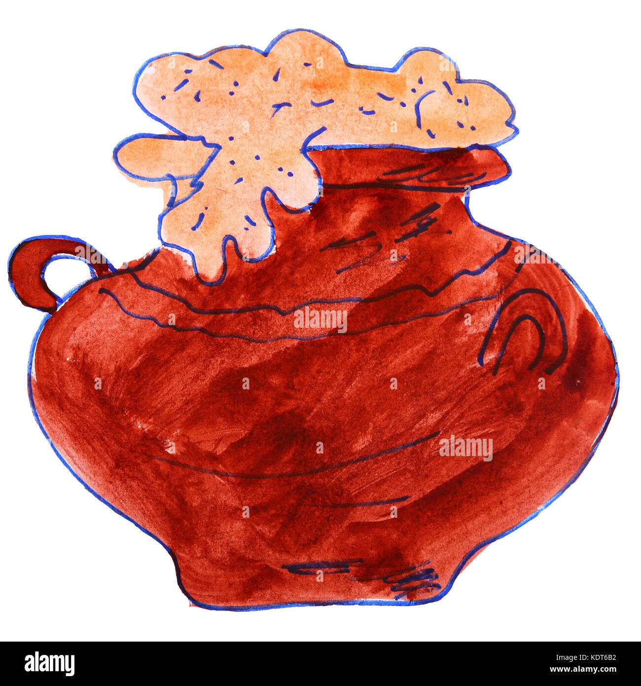Cartoon pottery jar hi-res stock photography and images - Alamy