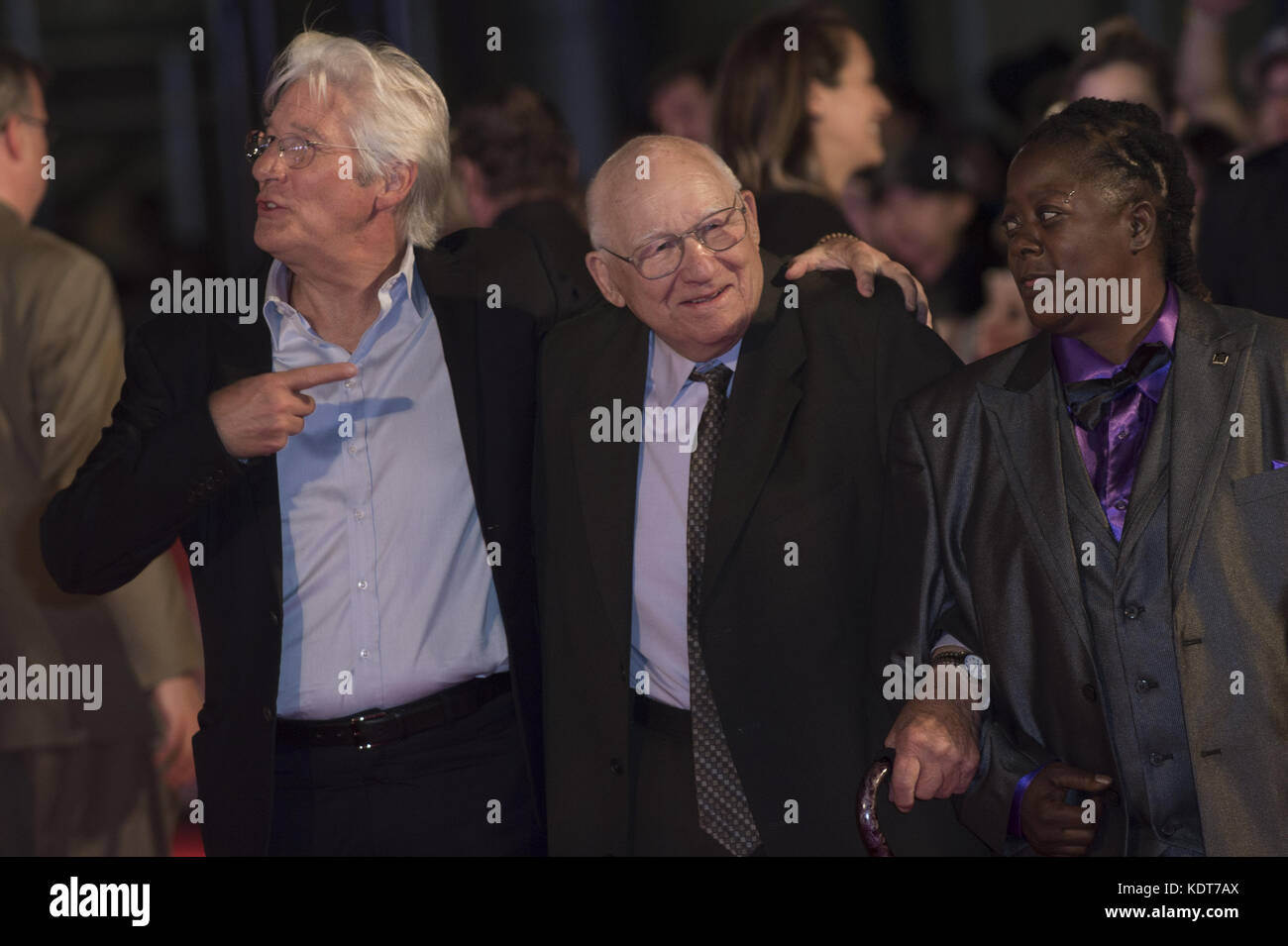 Directors and actors attend a premiere for 'Three Christs' at the  42nd Toronto International Film Festival (TIFF) in Toronto, Canada.  Featuring: Richard Gere, Homer George Gere Where: Toronto, Canada When: 14 Sep 2017 Credit: Euan Cherry/WENN.com Stock Photo
