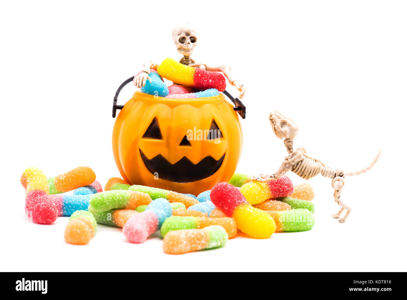 Halloween pumpkin isolated on white background Stock Photo - Alamy