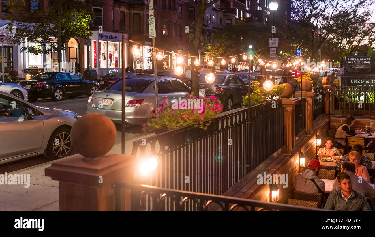 Boston Newbury Street High Resolution Stock Photography and Images Alamy