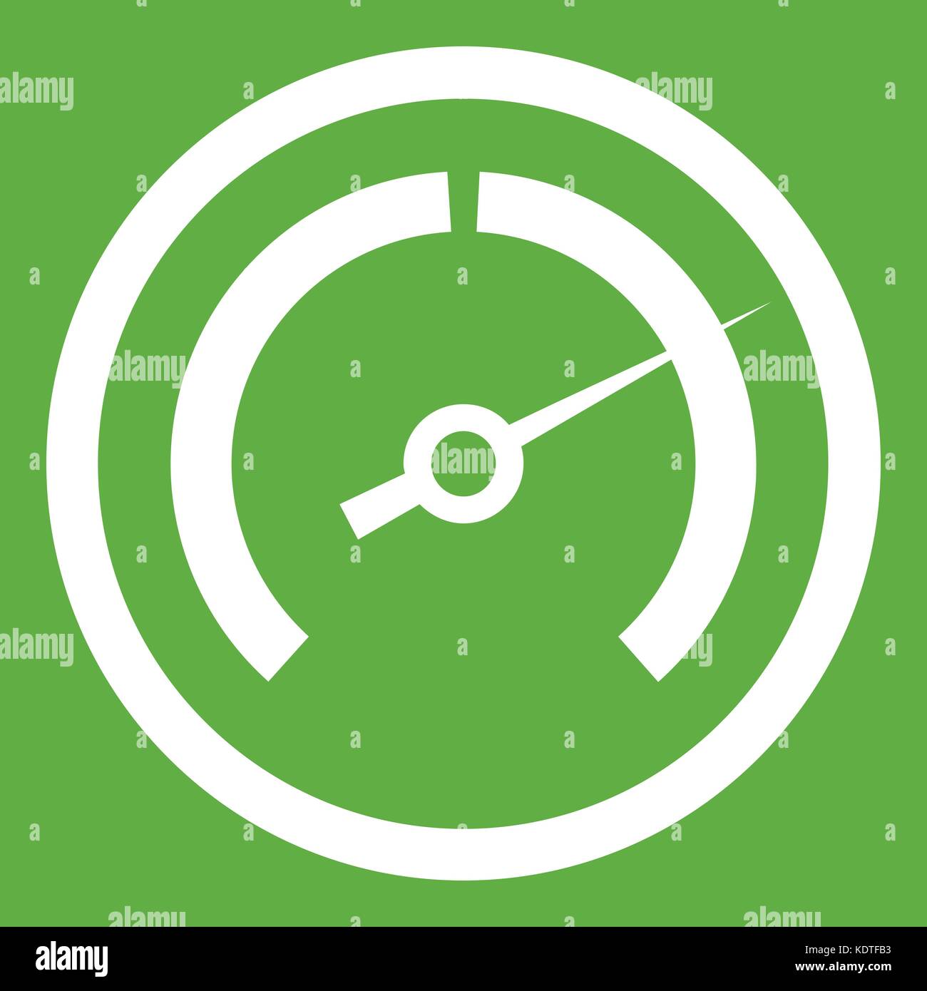 Speedometer icon green Stock Vector Image & Art Alamy