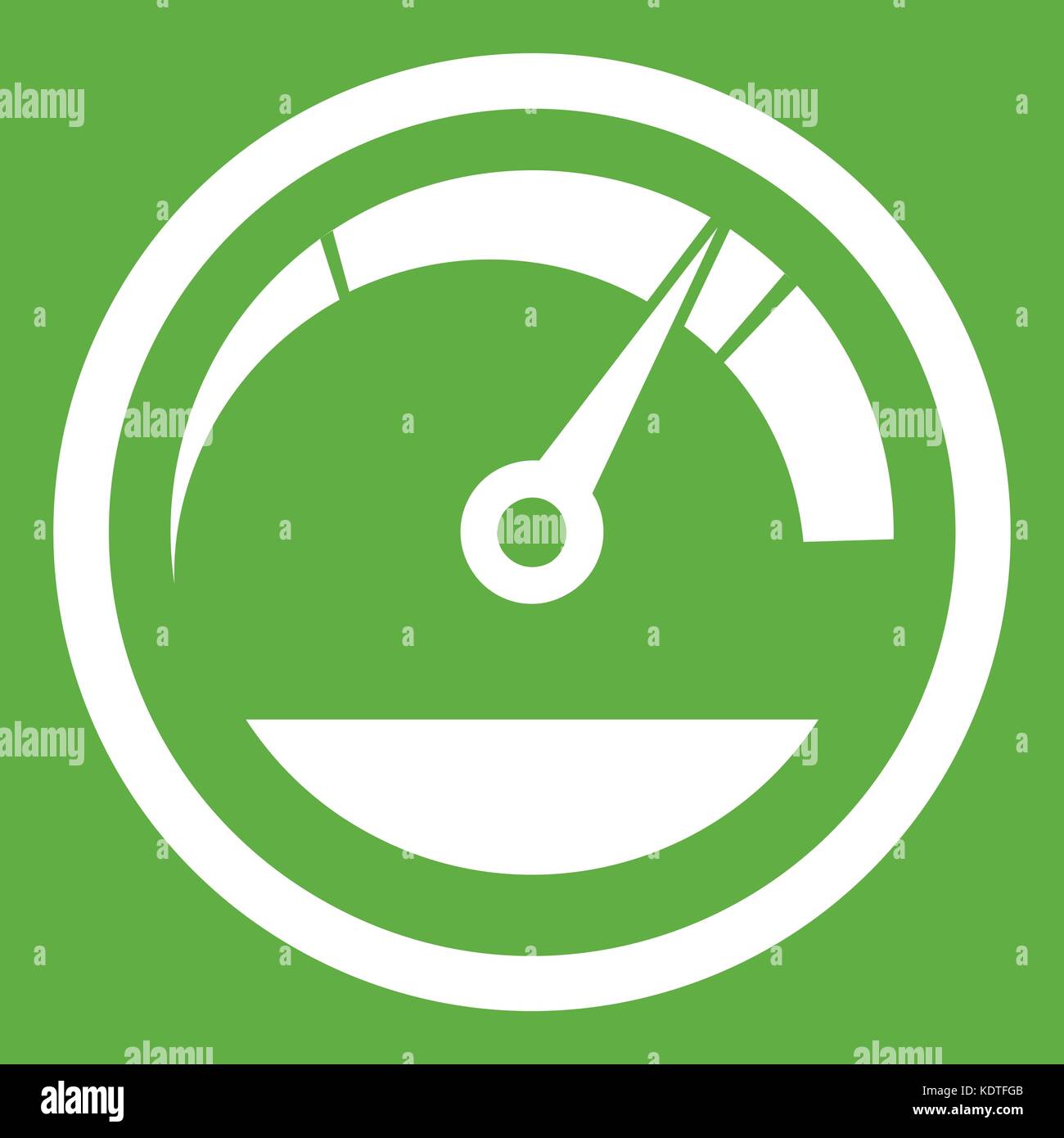 Speedometer icon green Stock Vector Image & Art Alamy