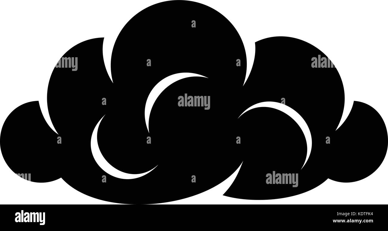 Information cloud icon, simple black style Stock Vector Image & Art - Alamy