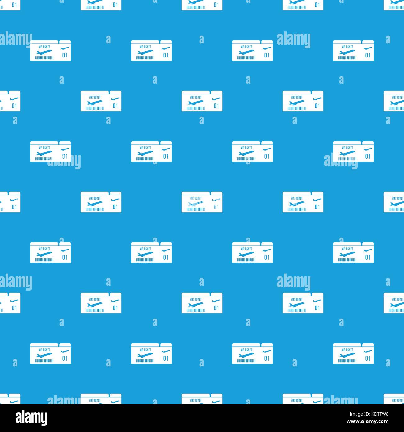Airline boarding pass pattern seamless blue Stock Vector Image & Art ...