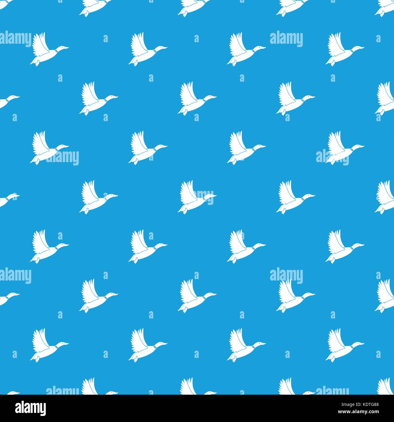 Duck pattern seamless blue Stock Vector Image & Art - Alamy