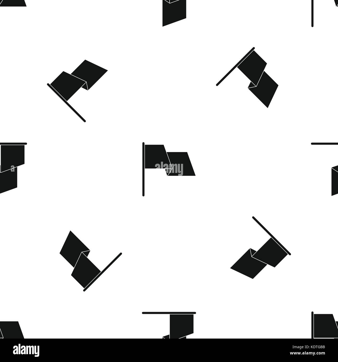 Waving flag pattern seamless black Stock Vector Image & Art - Alamy