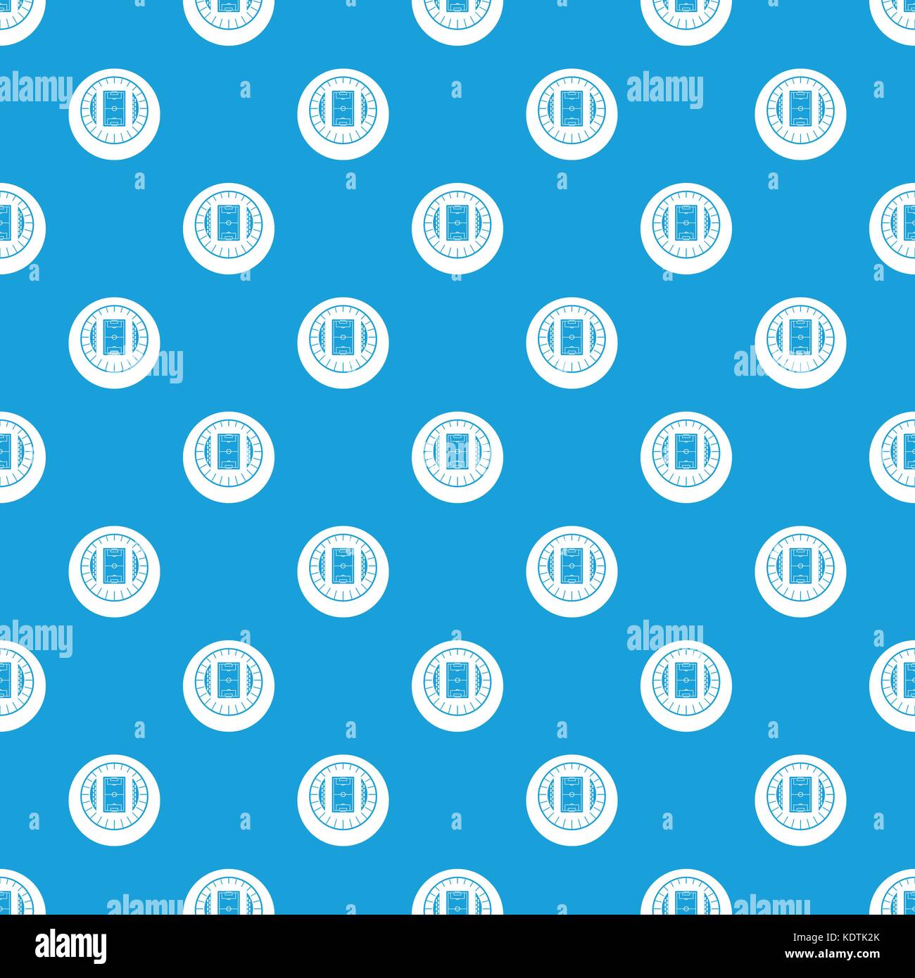 Round stadium top view pattern seamless blue Stock Vector Image & Art ...