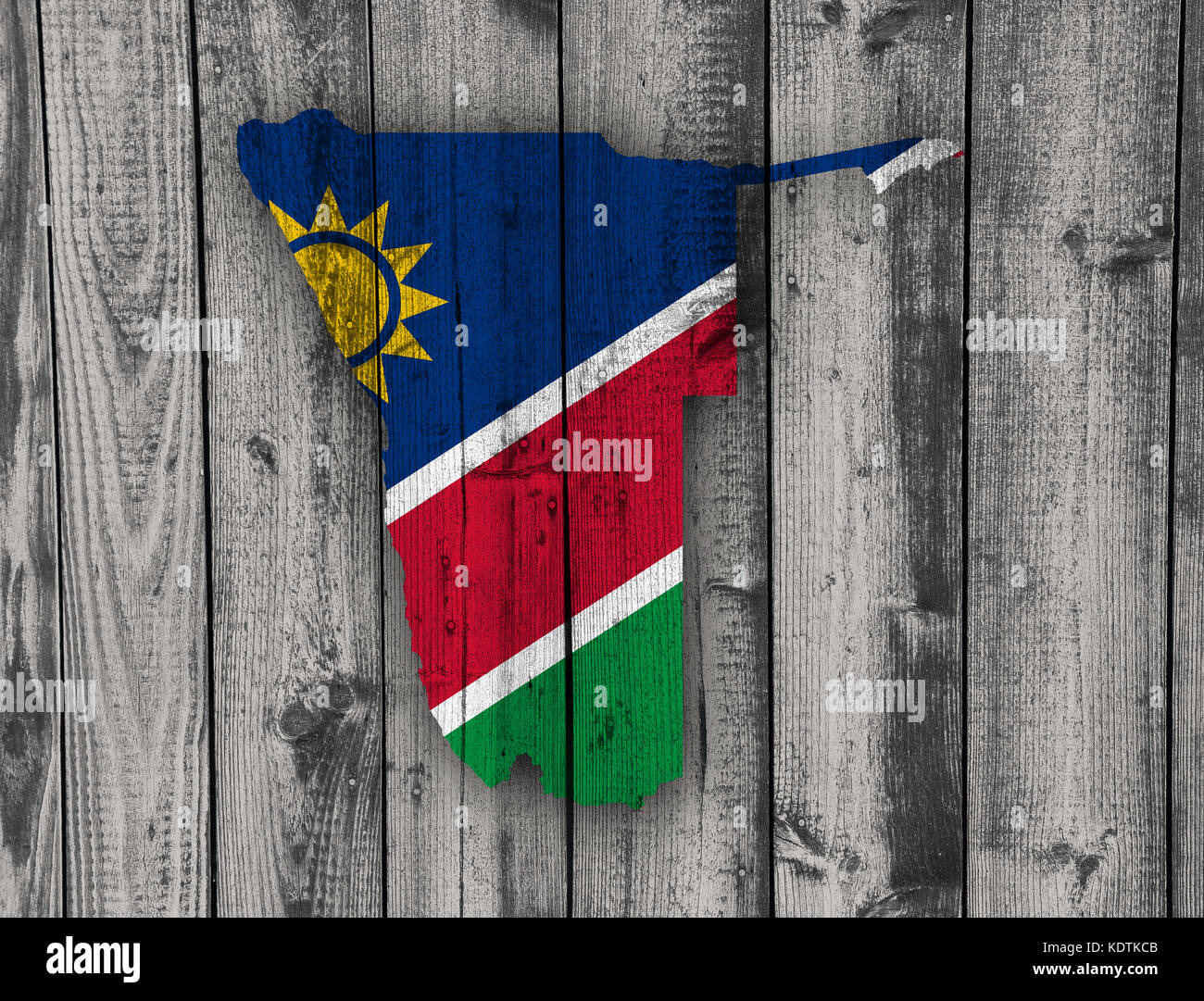 Map and flag of Namibia on weathered wood Stock Photo - Alamy