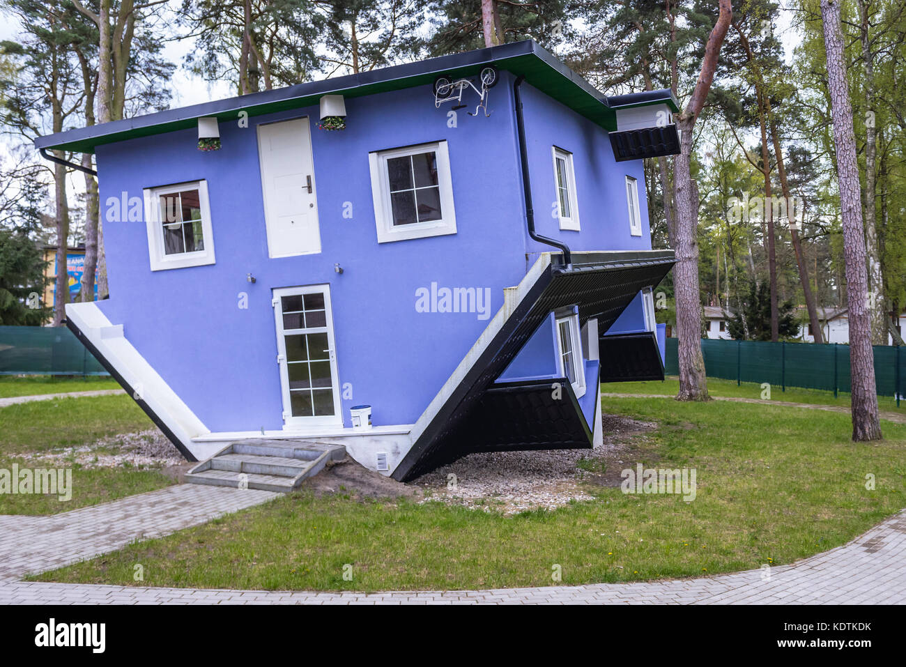 The Upside Down House Stock Photos The Upside Down House Stock