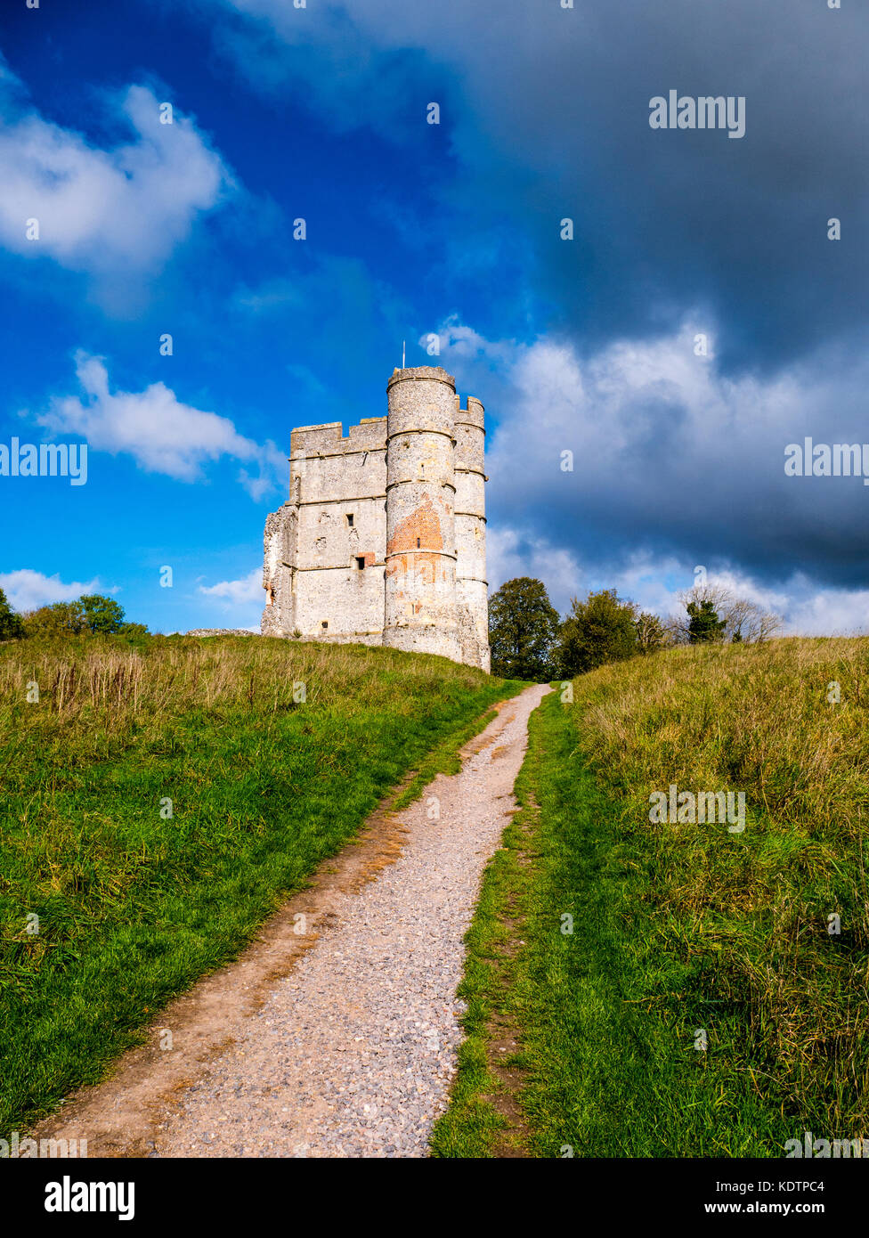Donnington Castle, Donnington, Newbury, Berkshire, England Stock Photo
